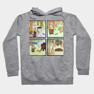 funny Blursed Retirement Hoodie